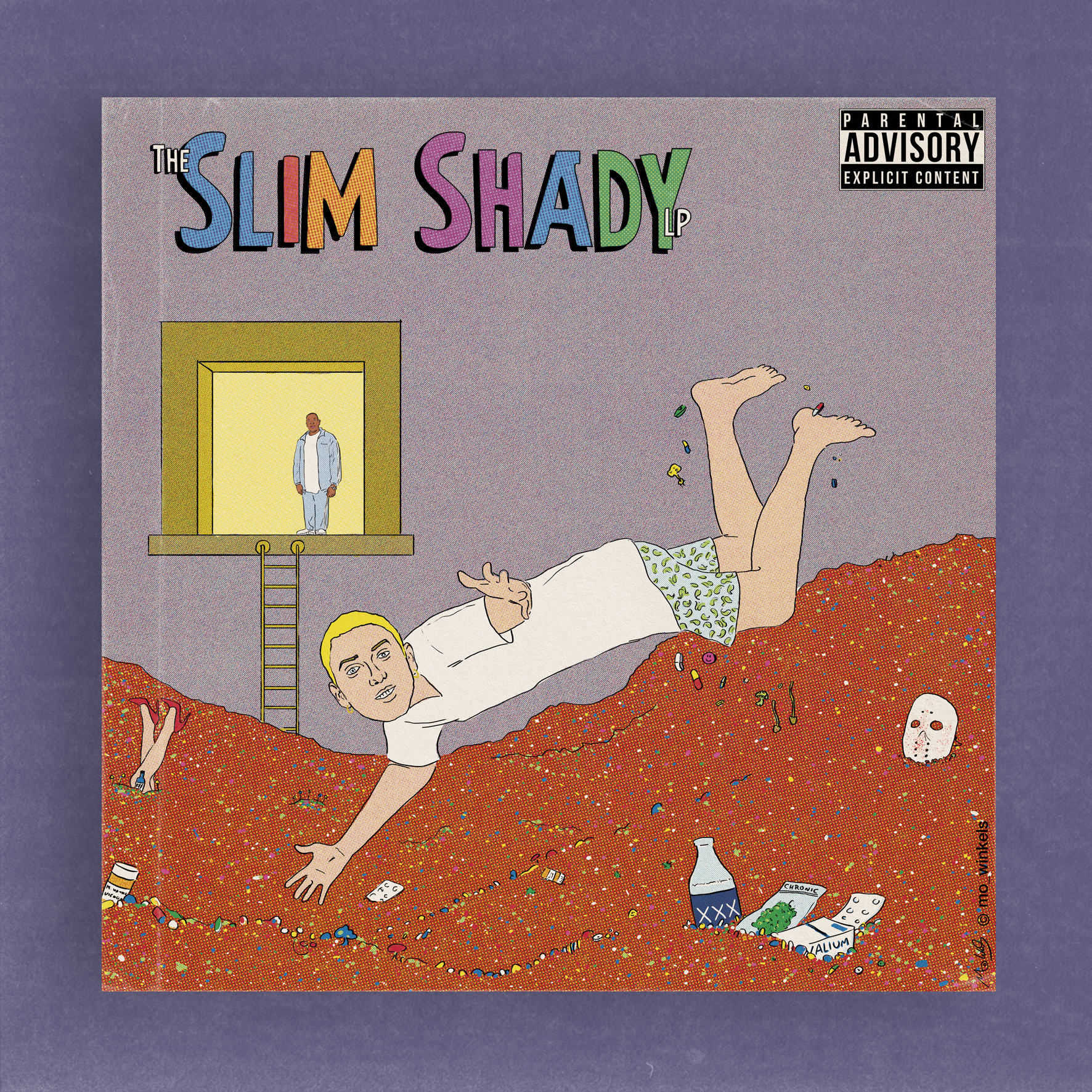 the slim shady lp artwork